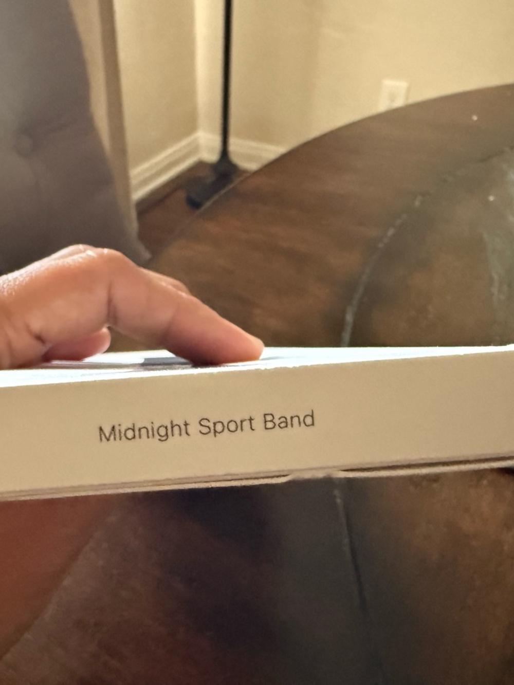 BRAND NEW — Opened Box  
Apple Watch Strap - Midnight Sport Band -Dark Navy 40mm - Picture 2 of 3